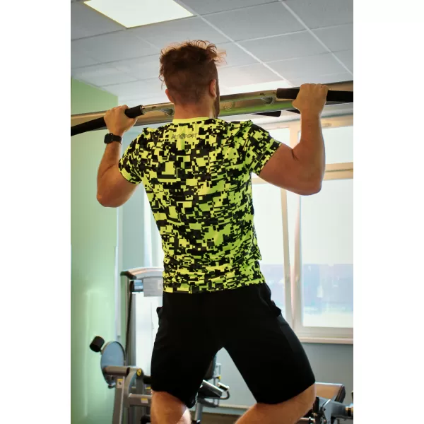  Herren Premium Plus Funktions-T-Shirt ALTISPORT VOJ/ALM011TR02 NEON GELB 