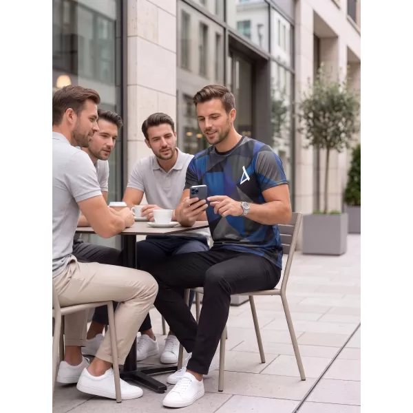  Herren Premium Plus Funktions-T-Shirt ALTISPORT VOJ/ALM007TR02 DUNKELBLAU 