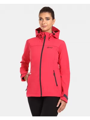 Softshelljacke für Damen KILPI RAVIA-W UL0124KI ROSA