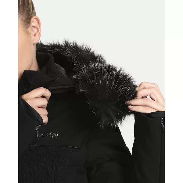  Damen-Skijacke KILPI EMILIN-W UL0110KI SCHWARZ 