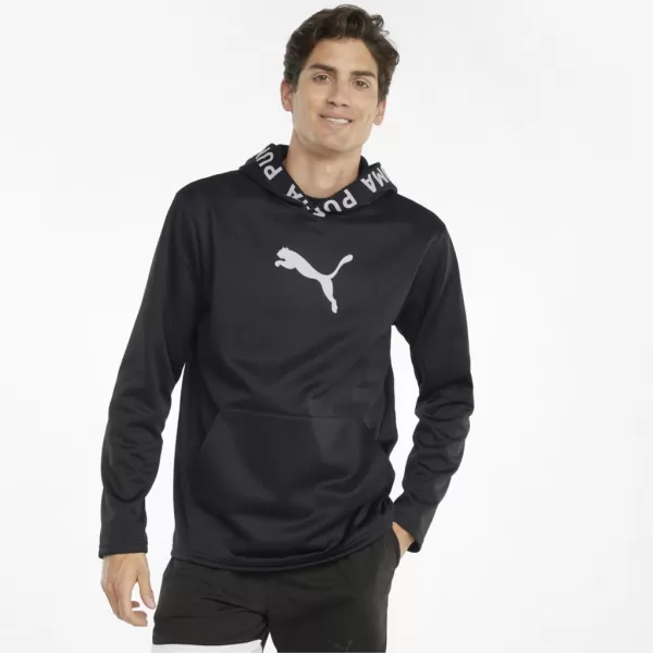  Herren-Sweatshirt PUMA TRAIN PWR FLEECE HOODIE 520893-01 SCHWARZ 