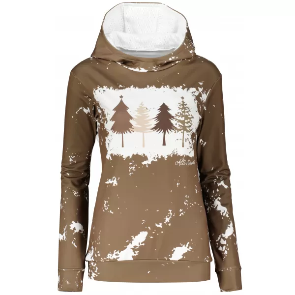  Hochwertiges Funktions-Sweatshirt für Damen ALTISPORT VOJ/ALWVN4MI01 BEIGE 