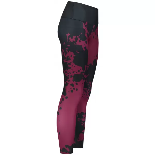  Lange Premium-Leggings für Damen ALTISPORT VOJ/ALW012LEG01 LILA/SCHWARZ 