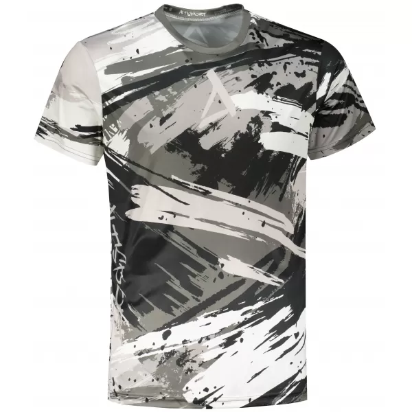  Hochwertiges Funktions-T-Shirt für Herren ALTISPORT VOJ/ALM014TR01 SCHWARZGRAU 