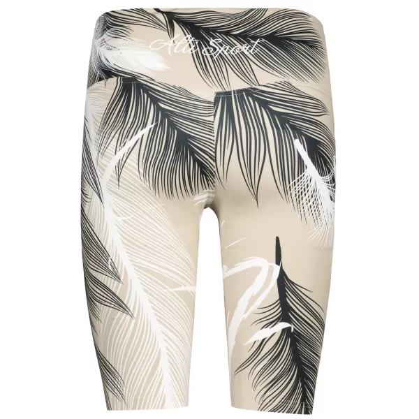  Damen-Leggings oberhalb des Knies Premium ALTISPORT VOJ/ALW001LEG02 BRAUN 