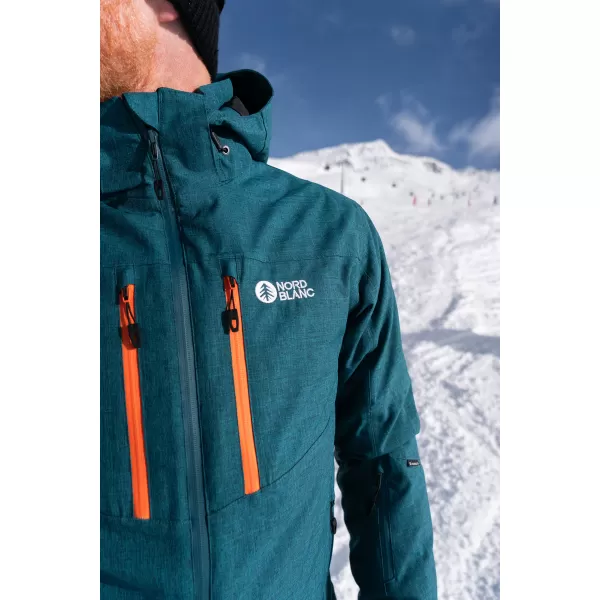  Herren-Skijacke NORDBLANC OFFHAND NBWJM7927 GRÜN 