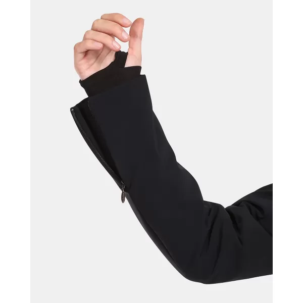  Damen-Skijacke KILPI LTD ASTER-W UL0141KI SCHWARZ 