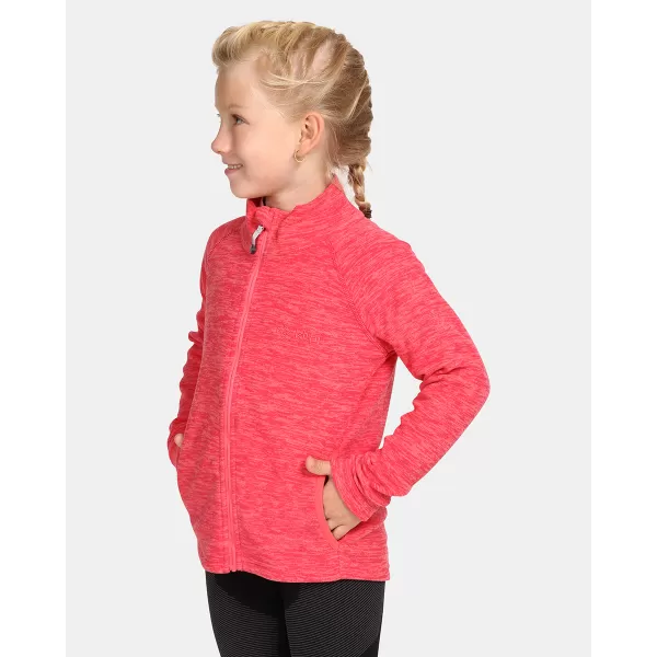  Fleece-Sweatshirt für Kinder KILPI ALACANT-J UJ0203KI ROSA 