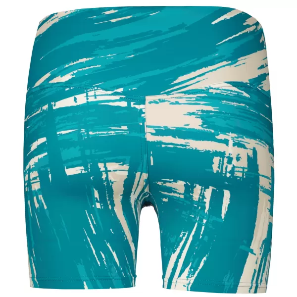  Kurze Premium-Leggings für Damen ALTISPORT VOJ/ALW010LEG03 KEROSIN/BRAUN 