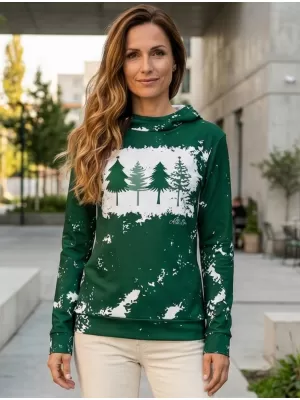 Hochwertiges Funktions-Sweatshirt für Damen ALTISPORT VOJ/ALWVN4MI01 GRÜN