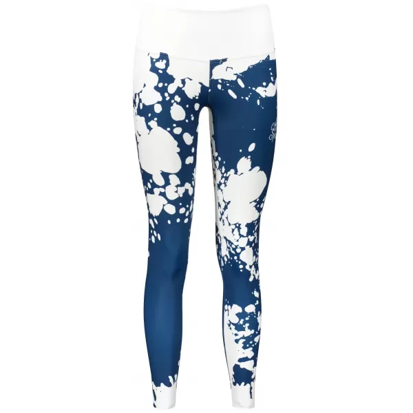  Lange Premium-Leggings für Damen ALTISPORT VOJ/ALW012LEG01 WEIß BLAU 