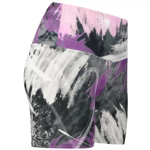  Kurze Premium-Leggings für Damen ALTISPORT VOJ/ALW016LEG03 LILA 