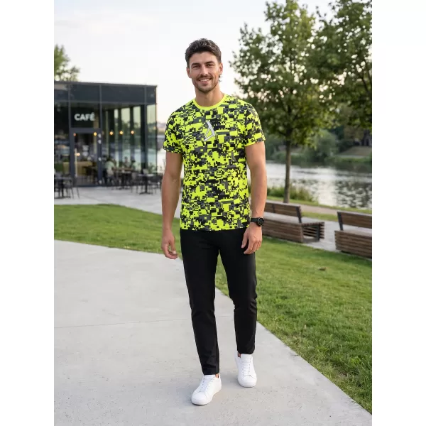 Herren Premium Plus Funktions-T-Shirt ALTISPORT VOJ/ALM011TR02 NEON GELB 