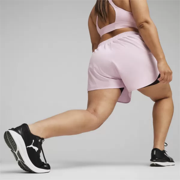  Damen-Shorts PUMA RUN FAV WOVEN 2IN1 SHORT W 523181-60 SCHWARZ 