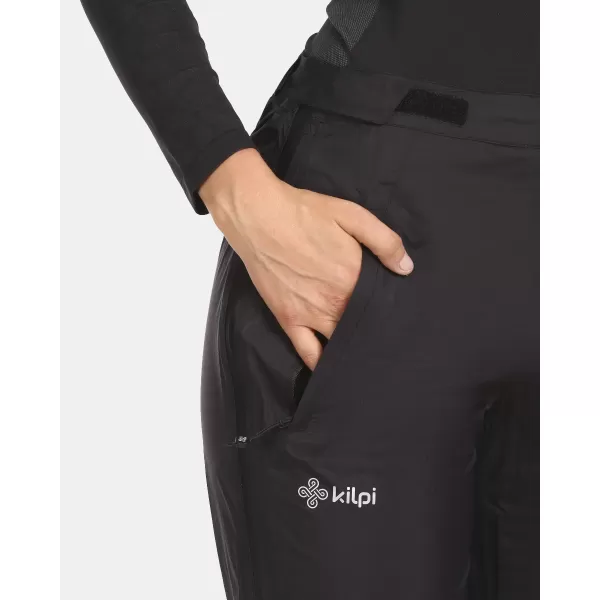  Wasserdichte Damenhose KILPI ALPIN-W UL0402KI SCHWARZ 