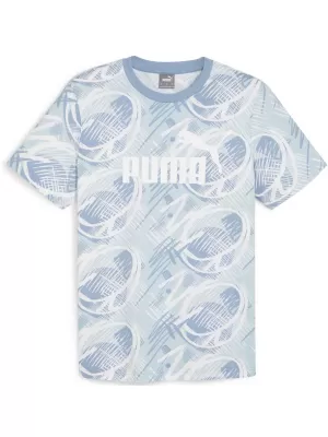 Herren-T-Shirt PUMA POWER AOP TEE 678938-20 BLAU