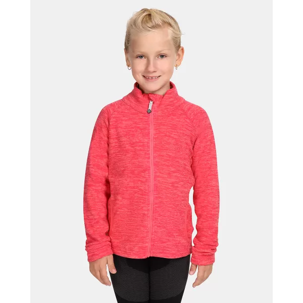  Fleece-Sweatshirt für Kinder KILPI ALACANT-J UJ0203KI ROSA 