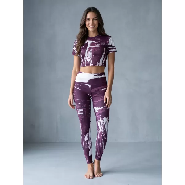  Lange Premium-Leggings für Damen ALTISPORT VOJ/ALW010LEG01 LILA 