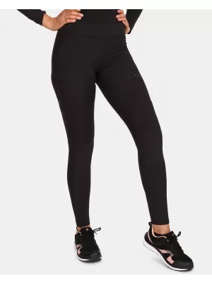 Leggings für Damen KILPI MOUNTERIA-W UL0418KI SCHWARZ