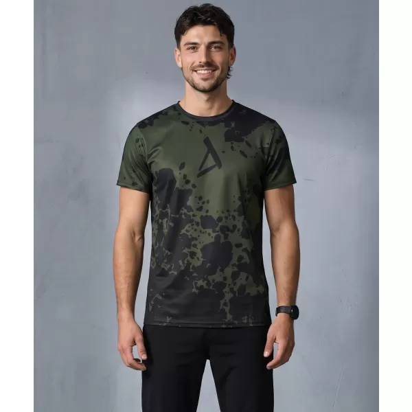  Herren Funktions-T-Shirt Premium Plus ALTISPORT VOJ/ALM012TR02 SCHWARZE ARMEE 