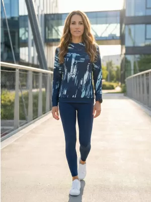 Hochwertiges Funktions-Sweatshirt für Damen ALTISPORT VOJ/ALW010MI01 KÖNIGSBLAU