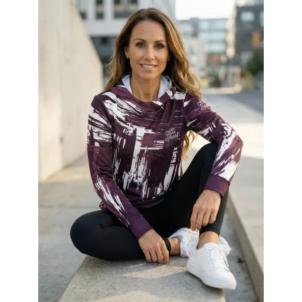  Hochwertiges Funktions-Sweatshirt für Damen ALTISPORT VOJ/ALW010MI01 LILA 