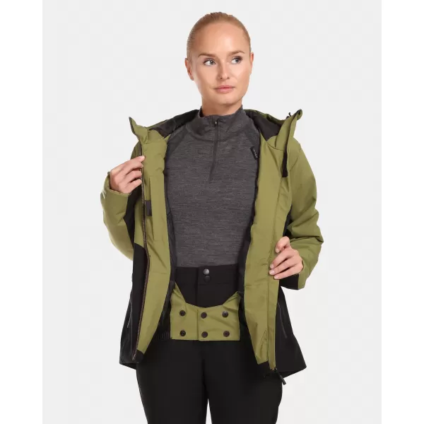  Damen-Skijacke KILPI FLIP-W UL0113KI GRÜN 