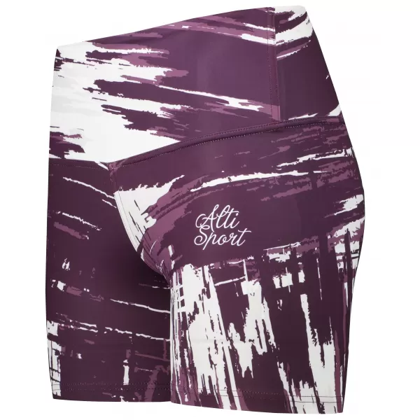  Kurze Premium-Leggings für Damen ALTISPORT VOJ/ALW010LEG03 LILA 