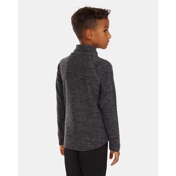  Fleece-Sweatshirt für Kinder KILPI ALMERI-J UJ0204KI DUNKELGRAU 