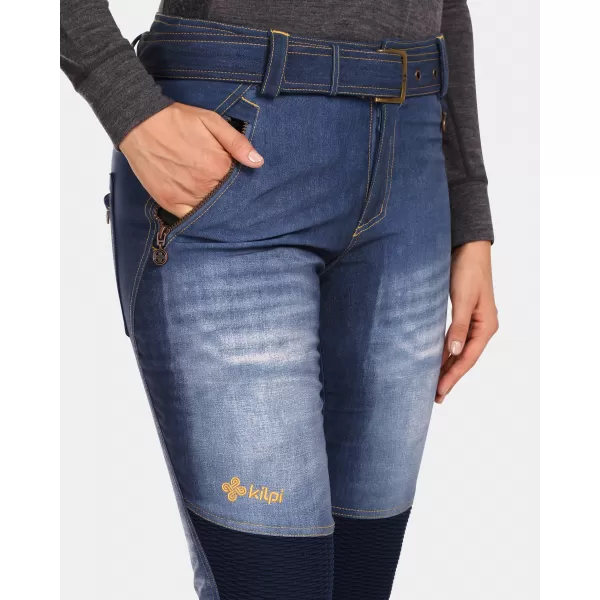  Softshell-Skihose für Damen KILPI JEANSO-W UL0409KI DUNKELBLAU 
