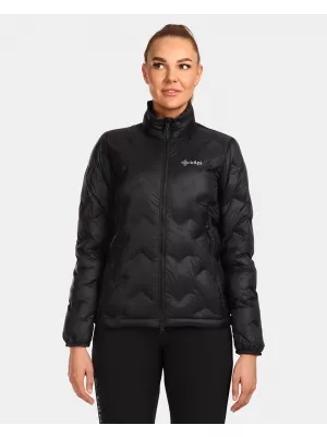 Isolierte Damenjacke KILPI PAPILON-W UL0153KI SCHWARZ