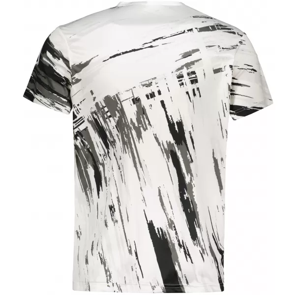  Hochwertiges Funktions-T-Shirt für Herren ALTISPORT VOJ/ALM010TR01 SCHWARZ UND WEIß 