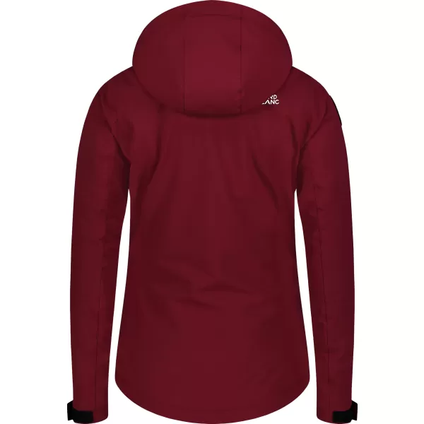  Damen-Skijacke NORDBLANC CREVASSE NBWJL7932 BURGUND 