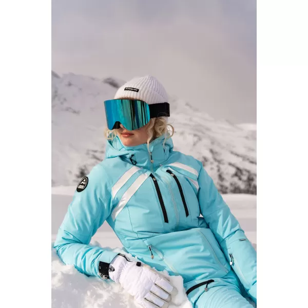  Damen-Skijacke NORDBLANC CREVASSE NBWJL7932 HELLBLAU 