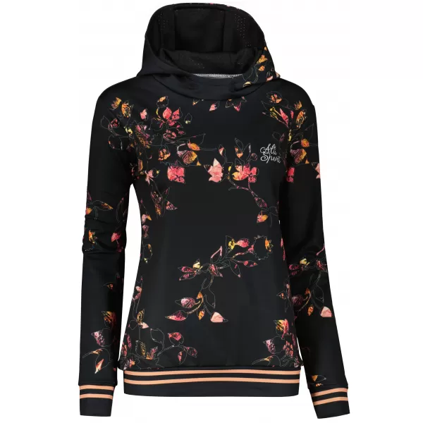  Premium-Sweatshirt für Damen ALTISPORT VOJ/ALW024MI01 SCHWARZ 