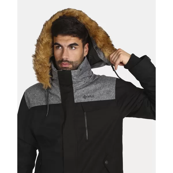  Herren-Winterjacke KILPI ALPHA-M UM0127KI SCHWARZ 