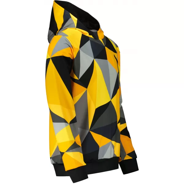  Hochwertiges Funktions-Sweatshirt für Herren ALTISPORT VOJ/ALM007MI01 SCHWARZ UND GELB 