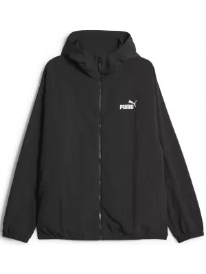 Windjacke für Herren PUMA HOODED WINDBREAKER 675387-01 SCHWARZ