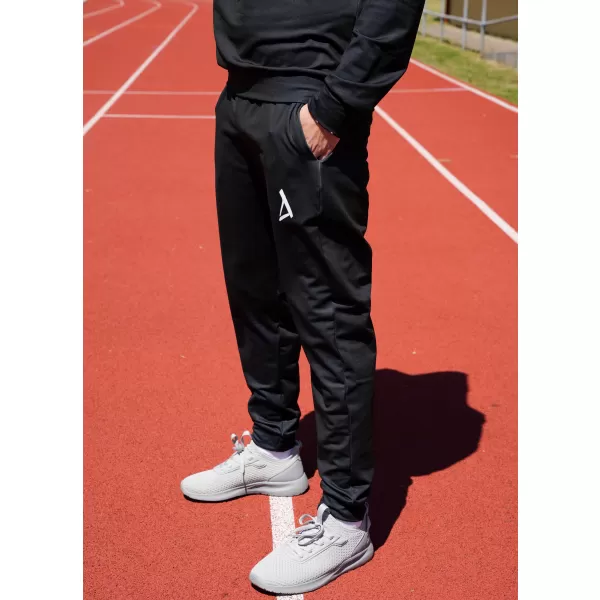  Unisex funkční tepláky premium ALTISPORT VOJ/ALM013TEP01 ČERNÁ 