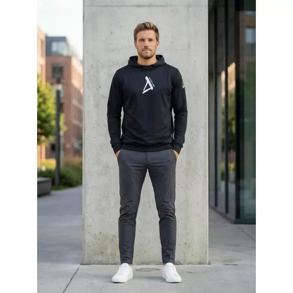  Hochwertiges Funktions-Sweatshirt für Herren ALTISPORT VOJ/ALM013MI01 SCHWARZ 