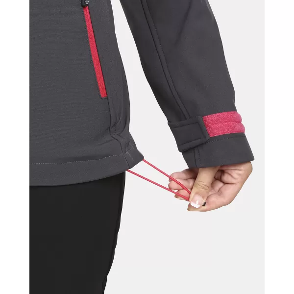 Softshelljacke für Damen KILPI RAVIA-W UL0124KI DUNKELGRAU 