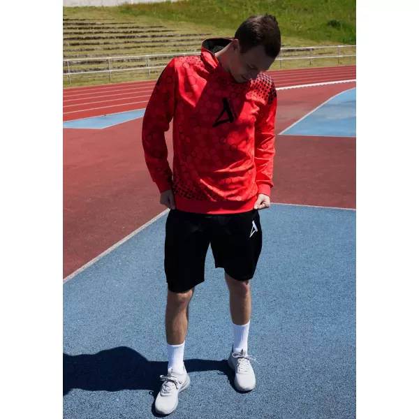  Hochwertiges Funktions-Sweatshirt für Herren ALTISPORT VOJ/ALM005MI01 ROT 