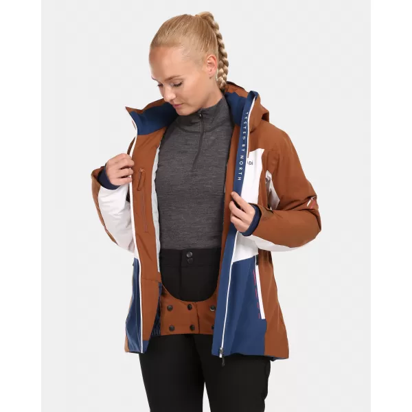  Damen-Skijacke KILPI VALERA-W UL0108KI BRAUN 
