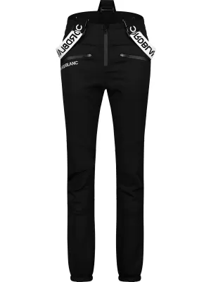 Isolierte Softshell-Hose für Damen NORDBLANC INCREASE NBWPL7988 SCHWARZ