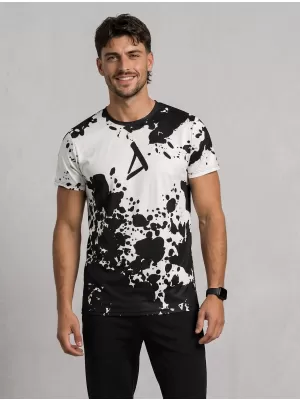 Herren Premium Plus Funktions-T-Shirt ALTISPORT VOJ/ALM012TR02 SCHWARZ UND WEIß