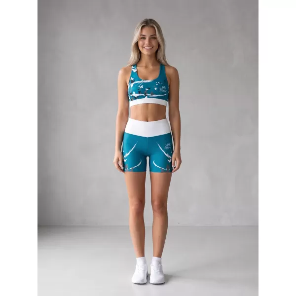  Kurze Premium-Leggings für Damen ALTISPORT VOJ/ALW022LEG03 KEROSIN 