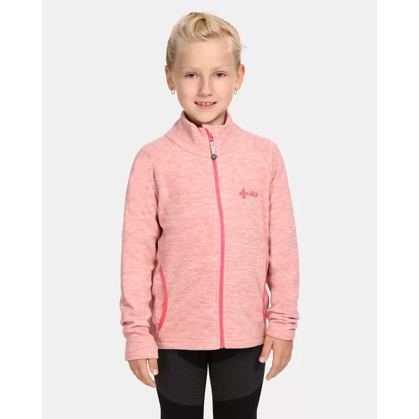  Fleece-Sweatshirt für Kinder KILPI ALACANT-J UJ0203KI HELLROSA 