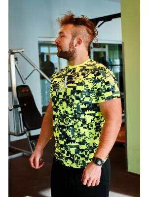Herren Premium Plus Funktions-T-Shirt ALTISPORT VOJ/ALM011TR02 NEON GELB