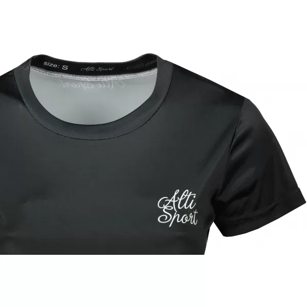  Hochwertiges Funktions-T-Shirt für Damen ALTISPORT VOJ/ALW000TR01 SCHWARZ 