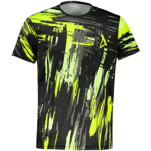  Hochwertiges Funktions-T-Shirt für Herren ALTISPORT VOJ/ALM010TR01 SCHWARZ UND GELB 